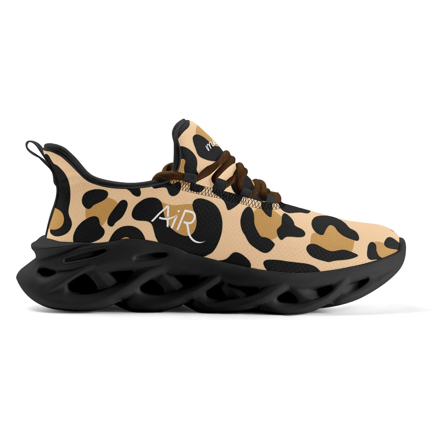 meeshy AIR Athletic Sneaker - Leopard Tan - Damen Sneaker JLR Design