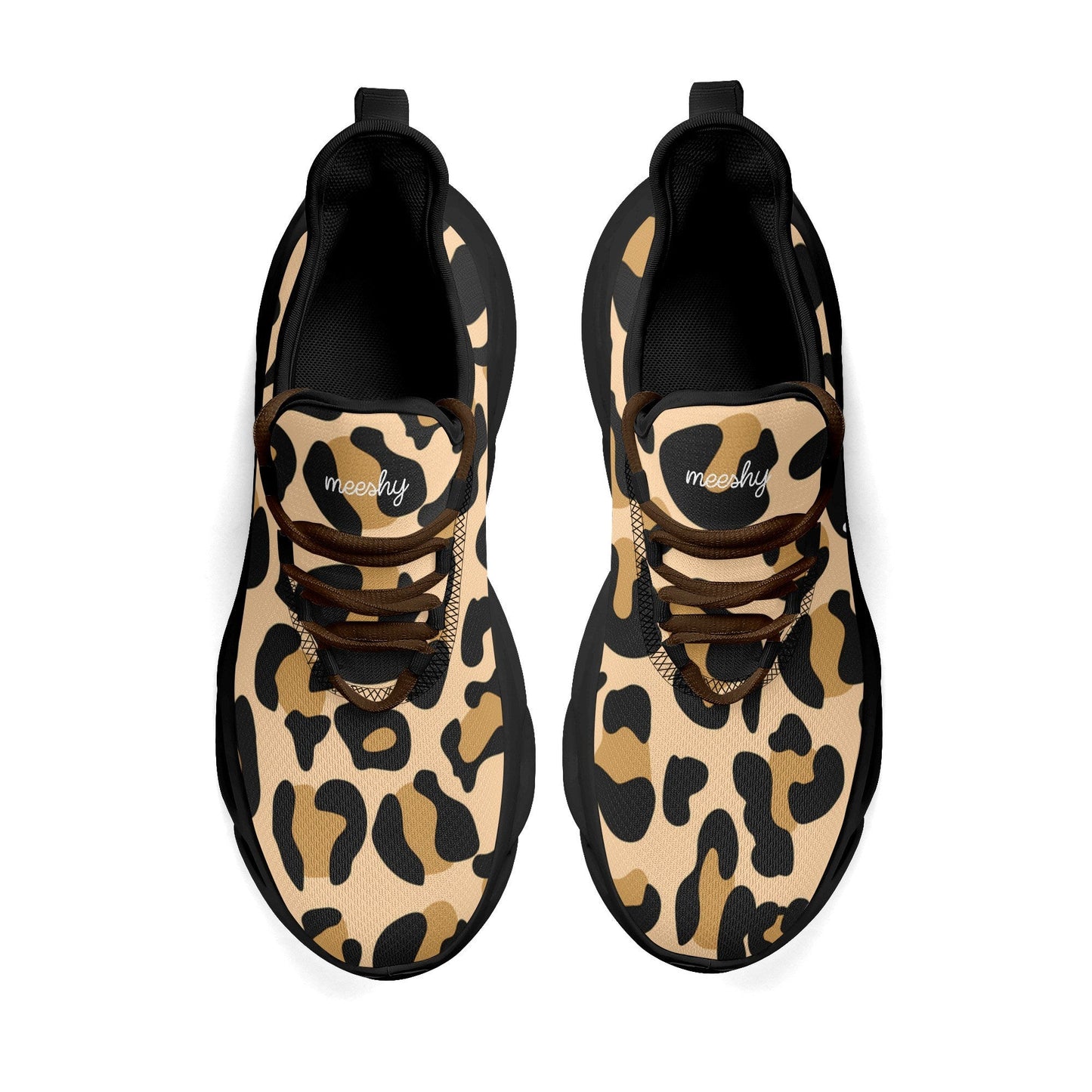 meeshy AIR Athletic Sneaker - Leopard Tan - Damen Sneaker JLR Design