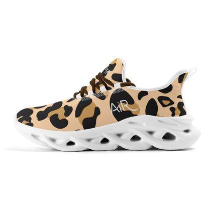 meeshy AIR Athletic Sneaker - Leopard Tan - Damen Sneaker JLR Design