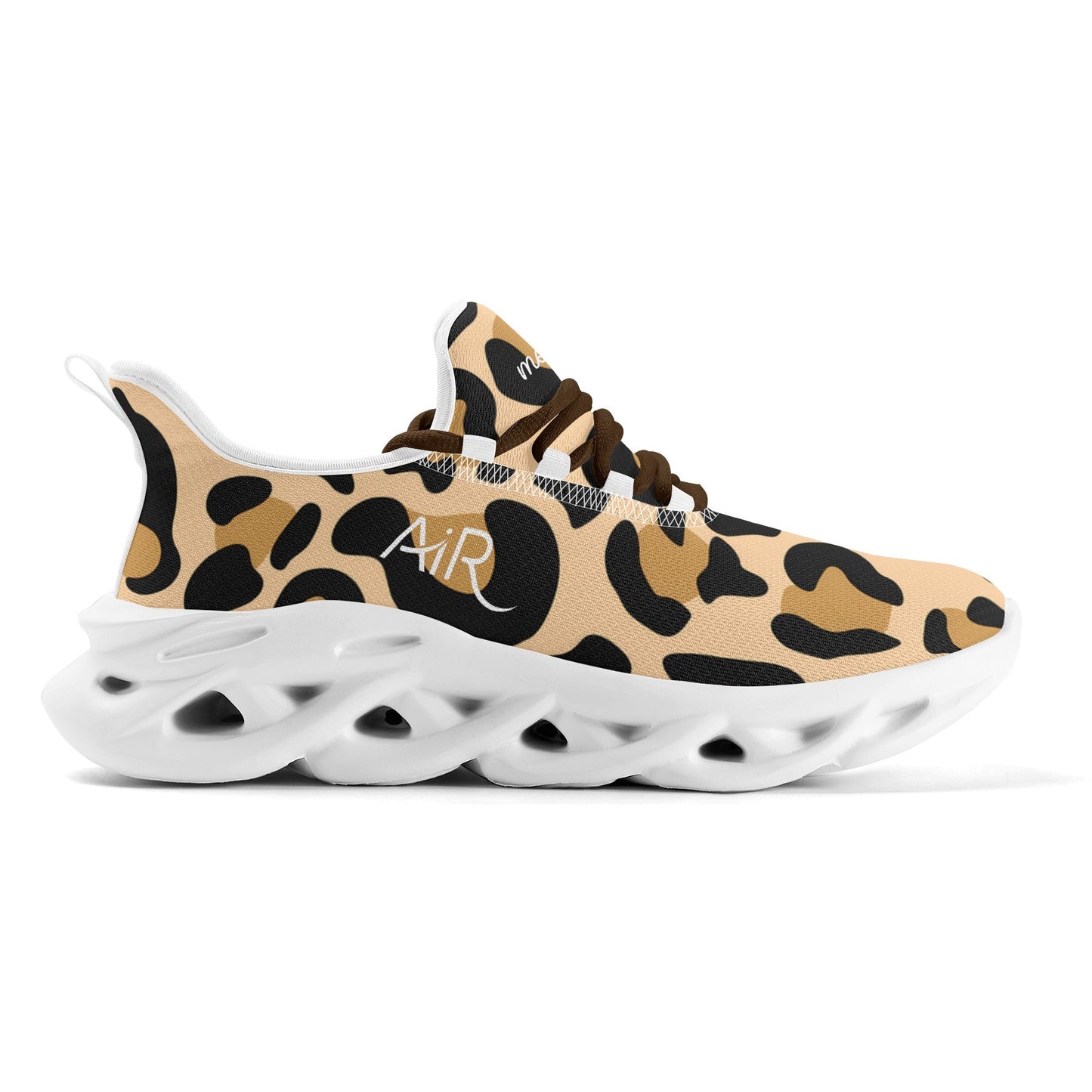 meeshy AIR Athletic Sneaker - Leopard Tan - Damen Sneaker JLR Design
