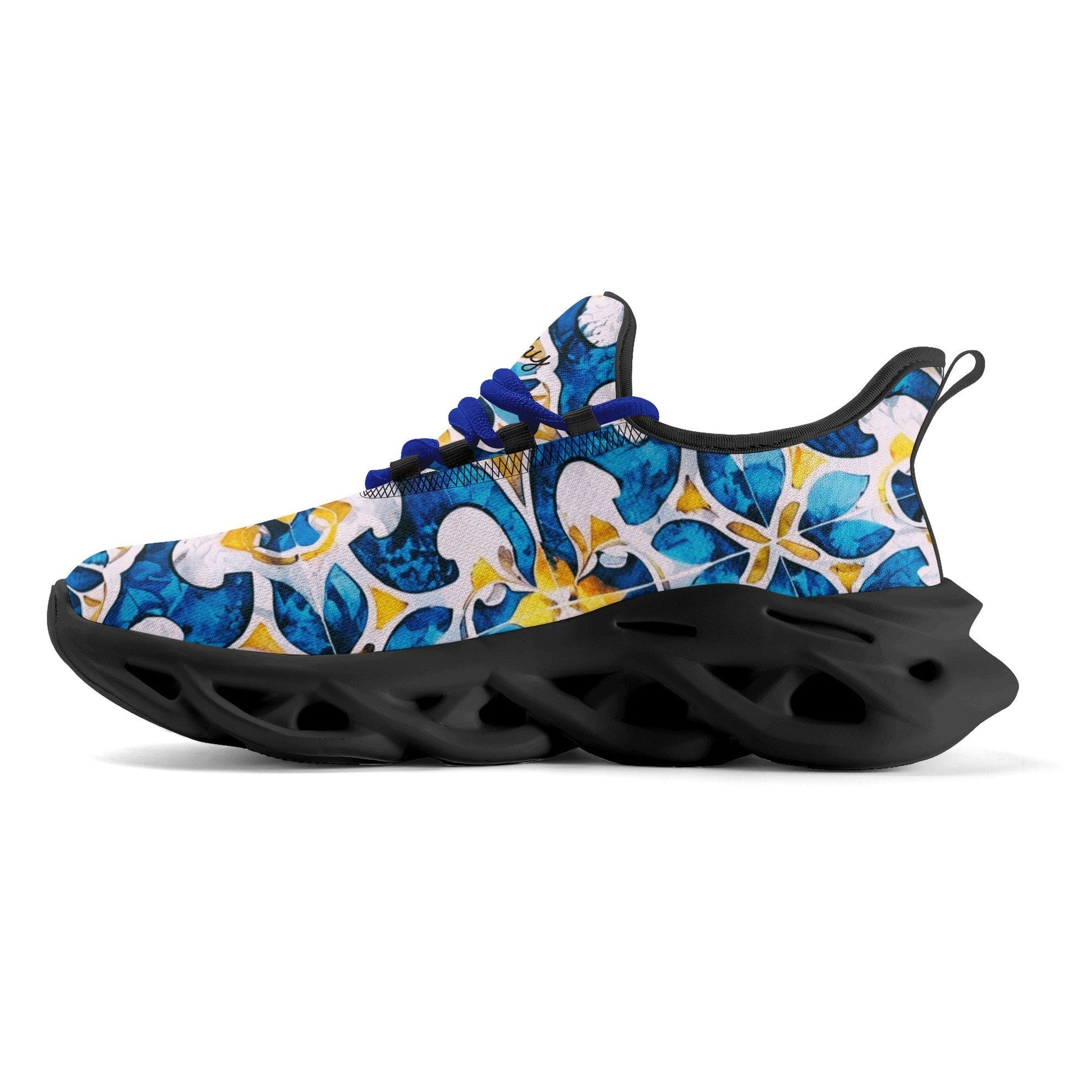 meeshy AIR Athletic Sneaker - Mediterranean Tile v1 - Damen Sneaker JLR Design