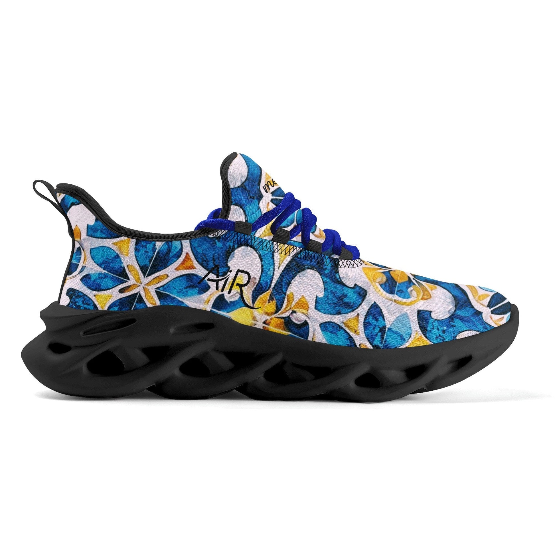meeshy AIR Athletic Sneaker - Mediterranean Tile v1 - Damen Sneaker JLR Design