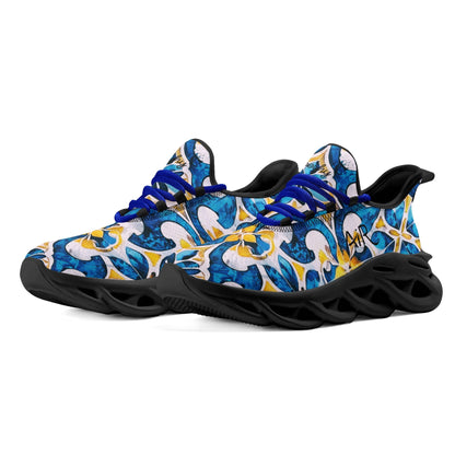 meeshy AIR Athletic Sneaker - Mediterranean Tile v1 - Herren Sneaker JLR Design