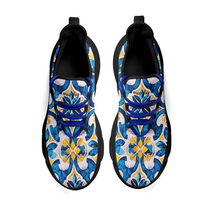 meeshy AIR Athletic Sneaker - Mediterranean Tile v1 - Herren Sneaker JLR Design
