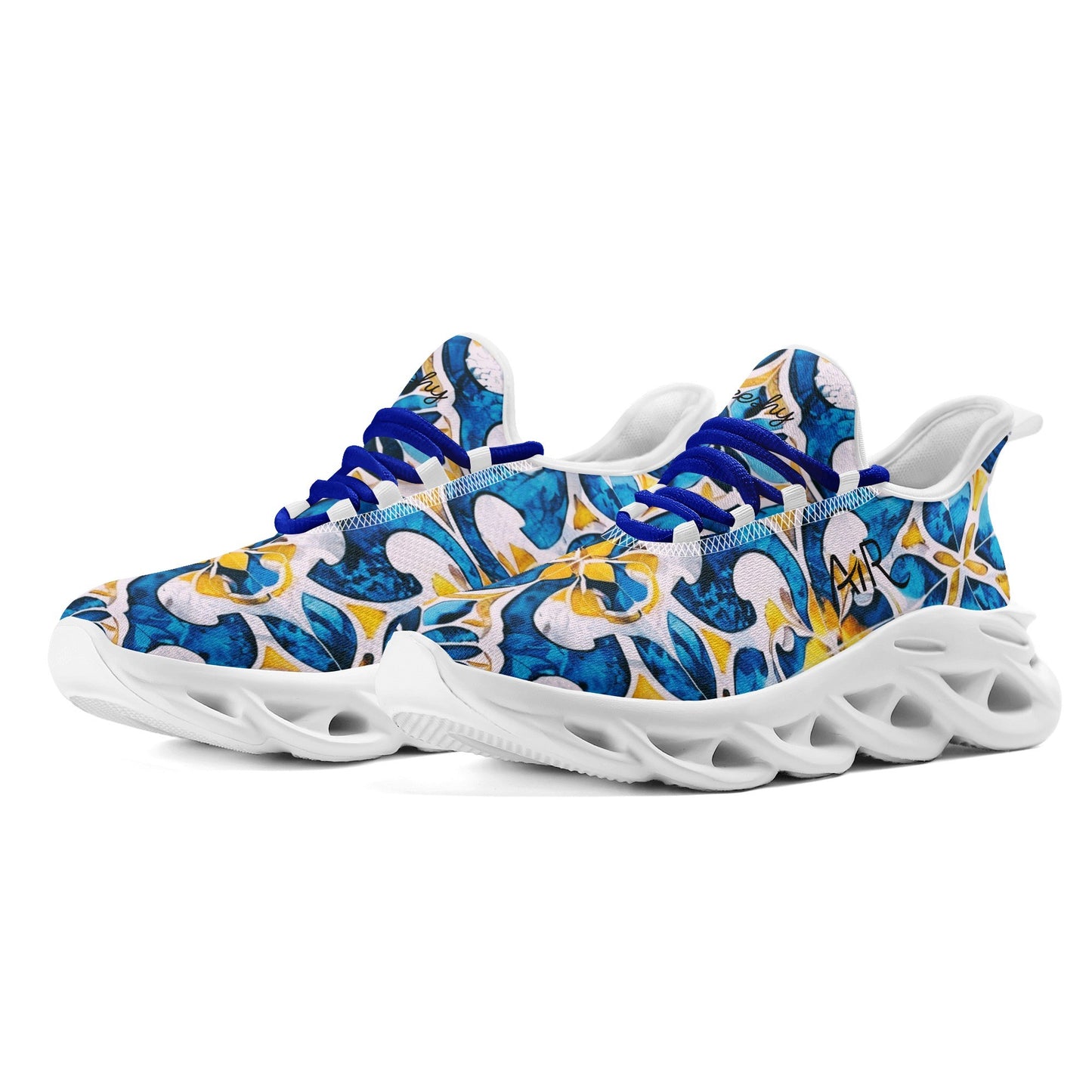 meeshy AIR Athletic Sneaker - Mediterranean Tile v1 - Herren Sneaker JLR Design