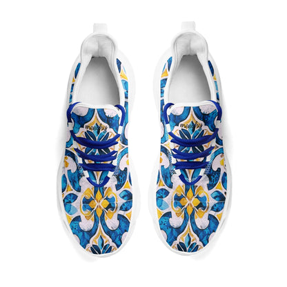 meeshy AIR Athletic Sneaker - Mediterranean Tile v1 - Herren Sneaker JLR Design