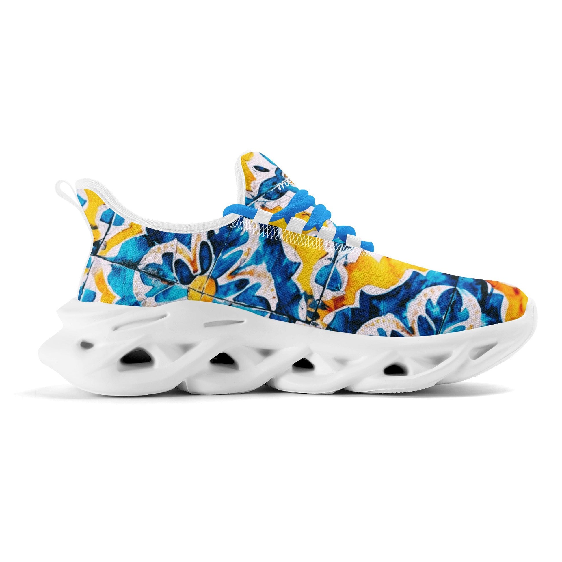 meeshy AIR Athletic Sneaker - Mediterranean Tile v2 - Damen Sneaker JLR Design