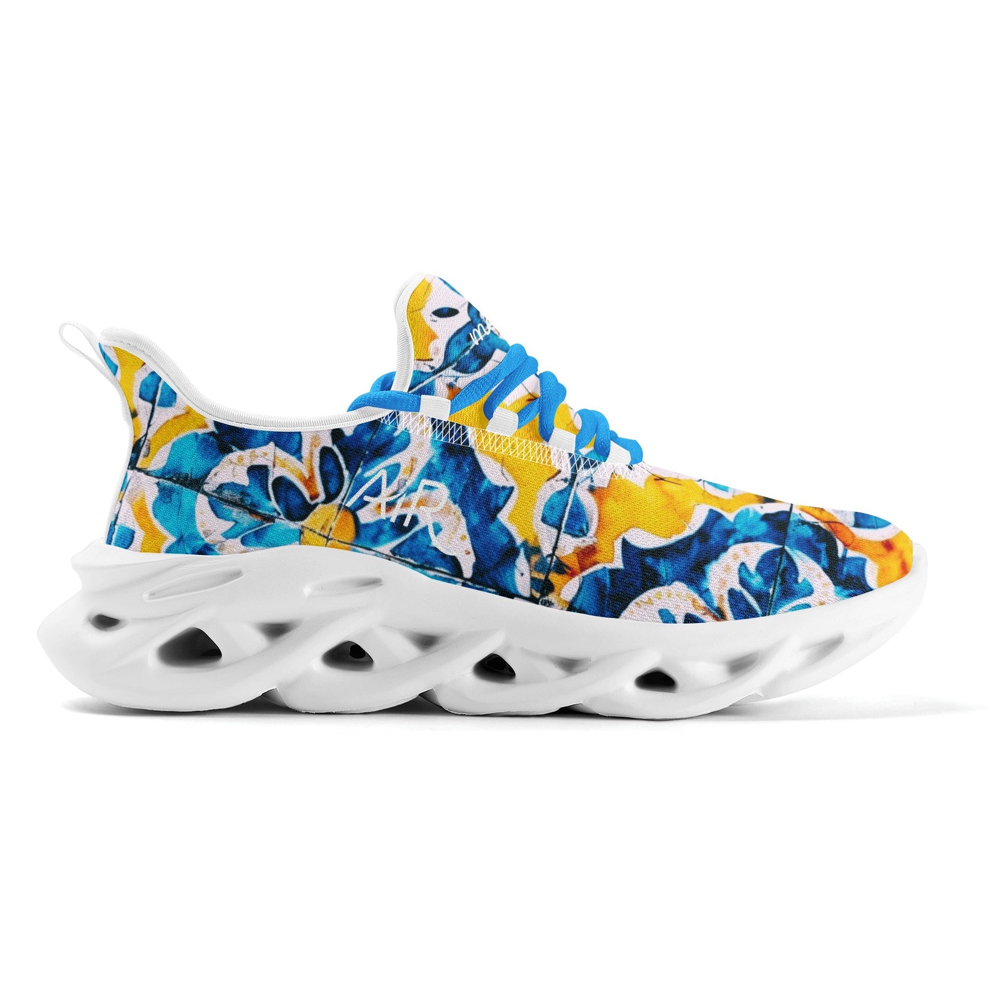 meeshy AIR Athletic Sneaker - Mediterranean Tile v2 - Damen Sneaker JLR Design