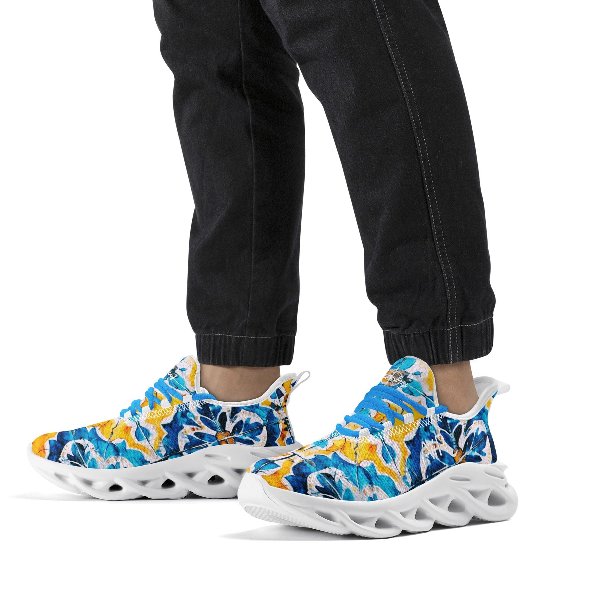 meeshy AIR Athletic Sneaker - Mediterranean Tile v2 - Herren Sneaker JLR Design