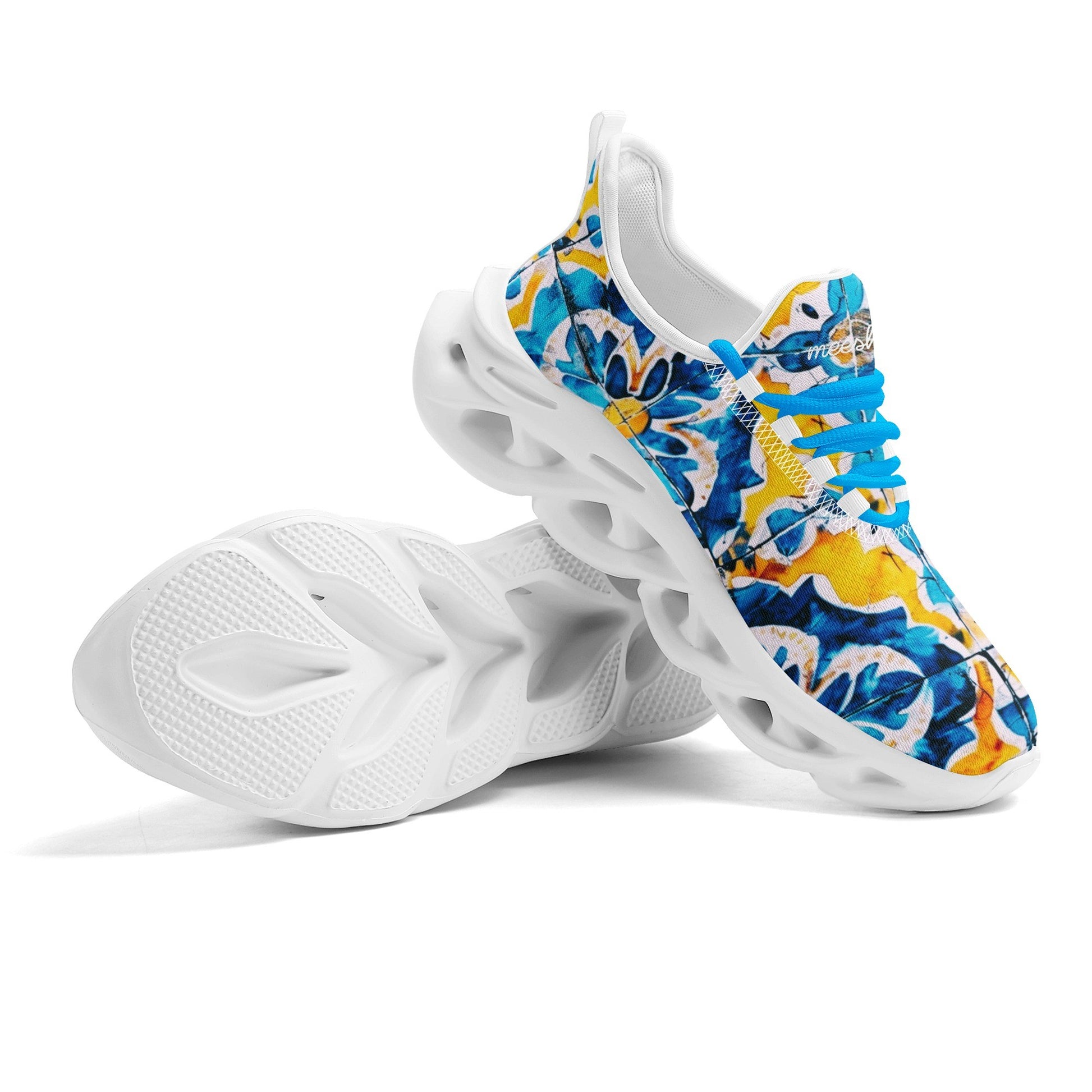 meeshy AIR Athletic Sneaker - Mediterranean Tile v2 - Herren Sneaker JLR Design