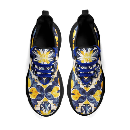 meeshy AIR Athletic Sneaker - Mediterranean Tile v3 - Damen Sneaker JLR Design