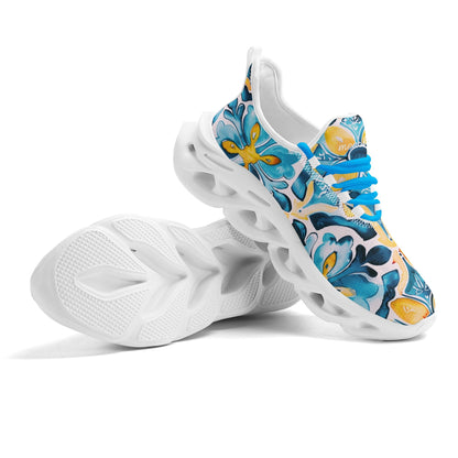 meeshy AIR Athletic Sneaker - Mediterranean Tile v4 - Damen Sneaker JLR Design
