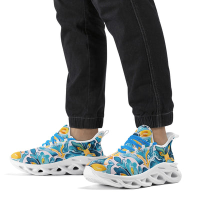 meeshy AIR Athletic Sneaker - Mediterranean Tile v4 - Herren Sneaker JLR Design