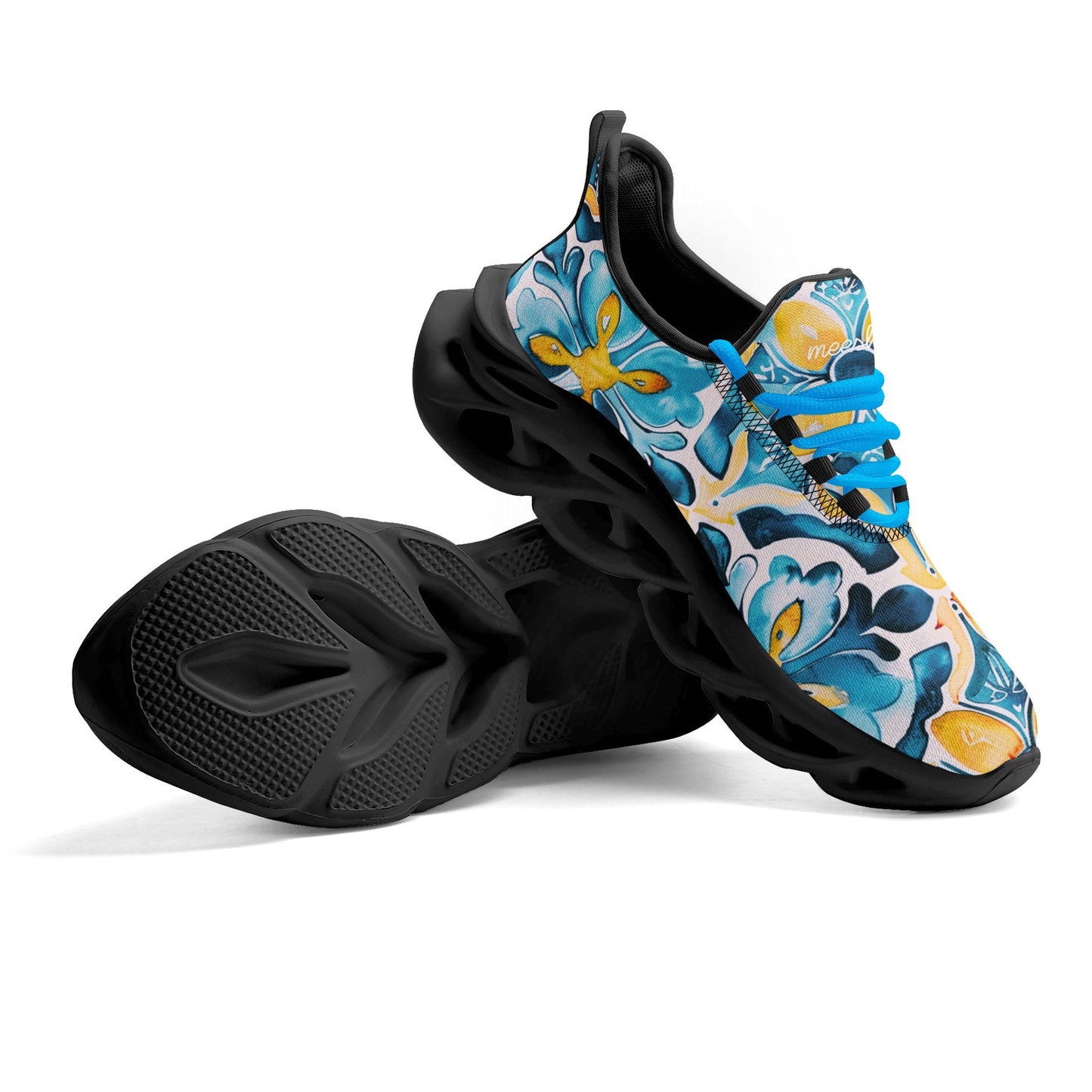 meeshy AIR Athletic Sneaker - Mediterranean Tile v4 - Herren Sneaker JLR Design