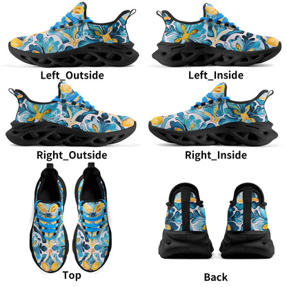 meeshy AIR Athletic Sneaker - Mediterranean Tile v4 - Herren Sneaker JLR Design