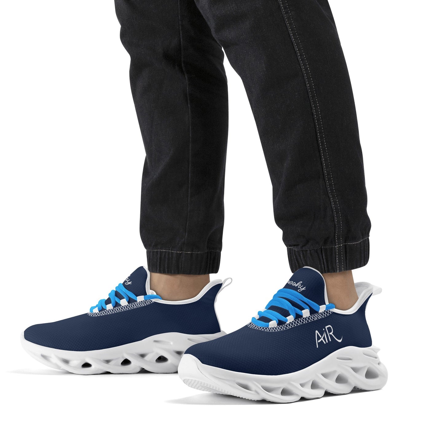 meeshy AIR Athletic Sneaker - Navy - Herren Sneaker JLR Design