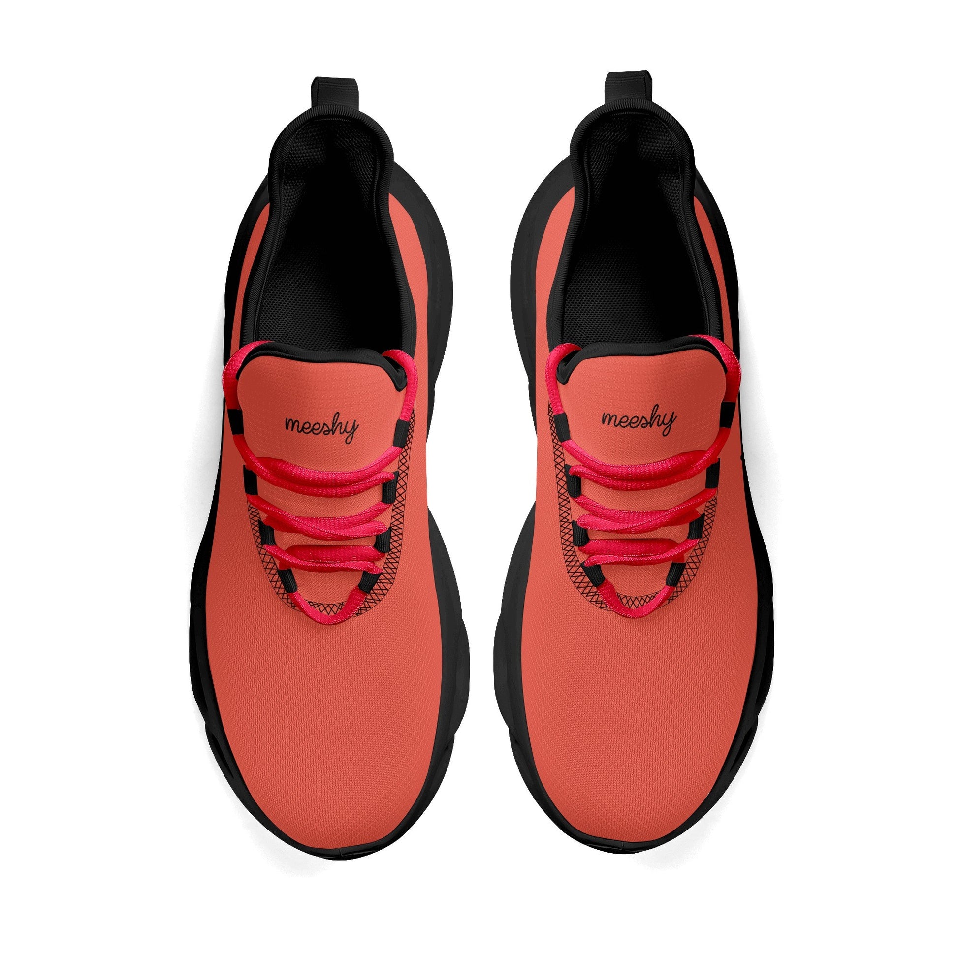 meeshy AIR Athletic Sneaker - Orange Red - Damen Sneaker JLR Design
