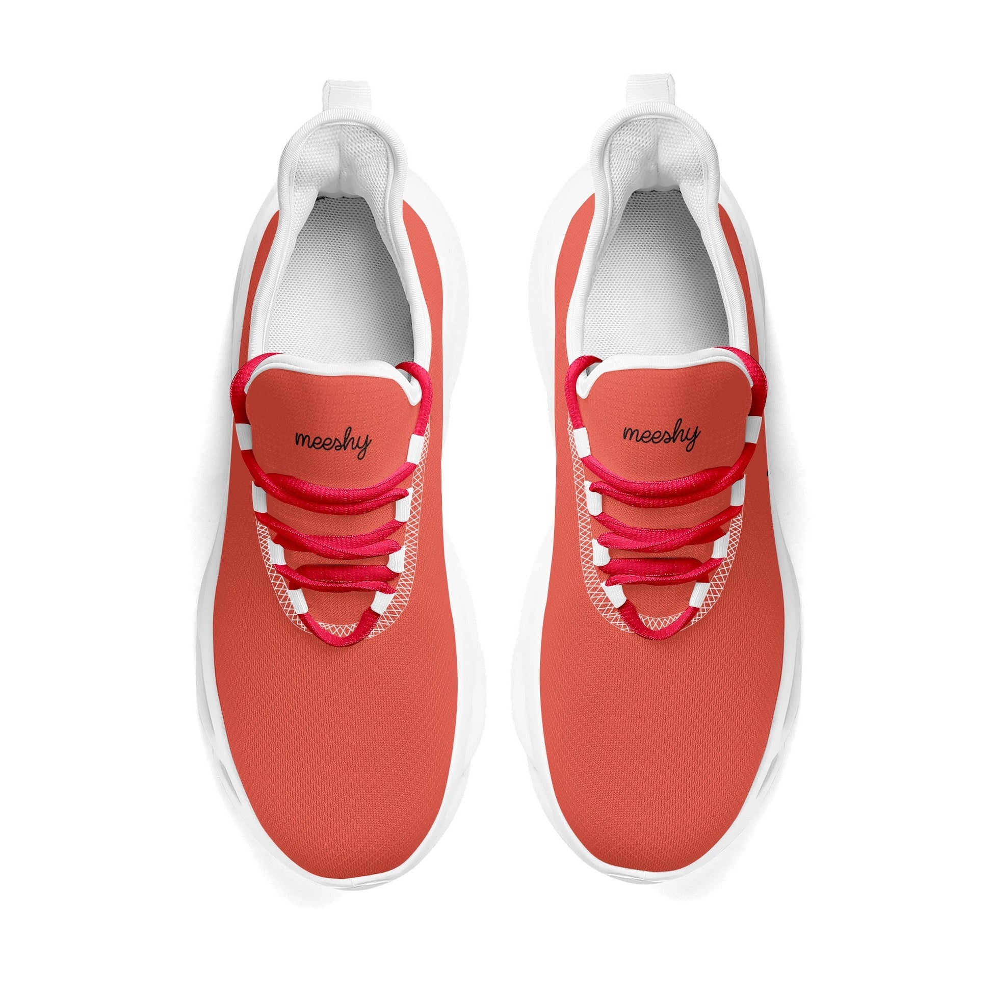 meeshy AIR Athletic Sneaker - Orange Red - Damen Sneaker JLR Design
