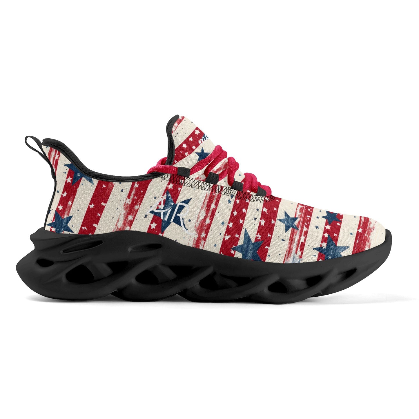 meeshy AIR Athletic Sneaker - Patriotic v1 - Damen Sneaker JLR Design