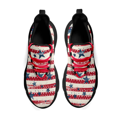 meeshy AIR Athletic Sneaker - Patriotic v1 - Damen Sneaker JLR Design