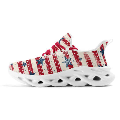 meeshy AIR Athletic Sneaker - Patriotic v1 - Damen Sneaker JLR Design