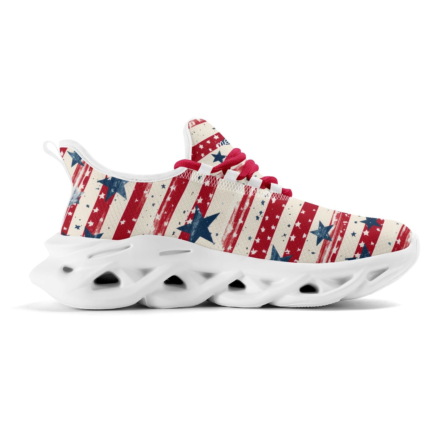 meeshy AIR Athletic Sneaker - Patriotic v1 - Damen Sneaker JLR Design