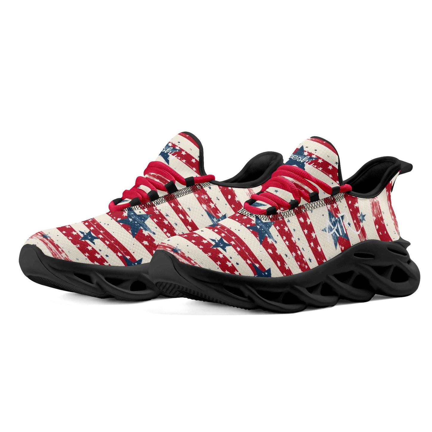 meeshy AIR Athletic Sneaker - Patriotic v1 - Herren Sneaker JLR Design