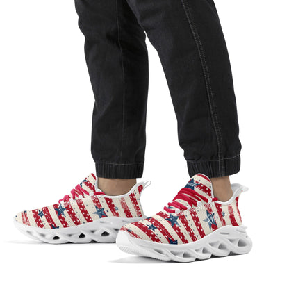meeshy AIR Athletic Sneaker - Patriotic v1 - Herren Sneaker JLR Design