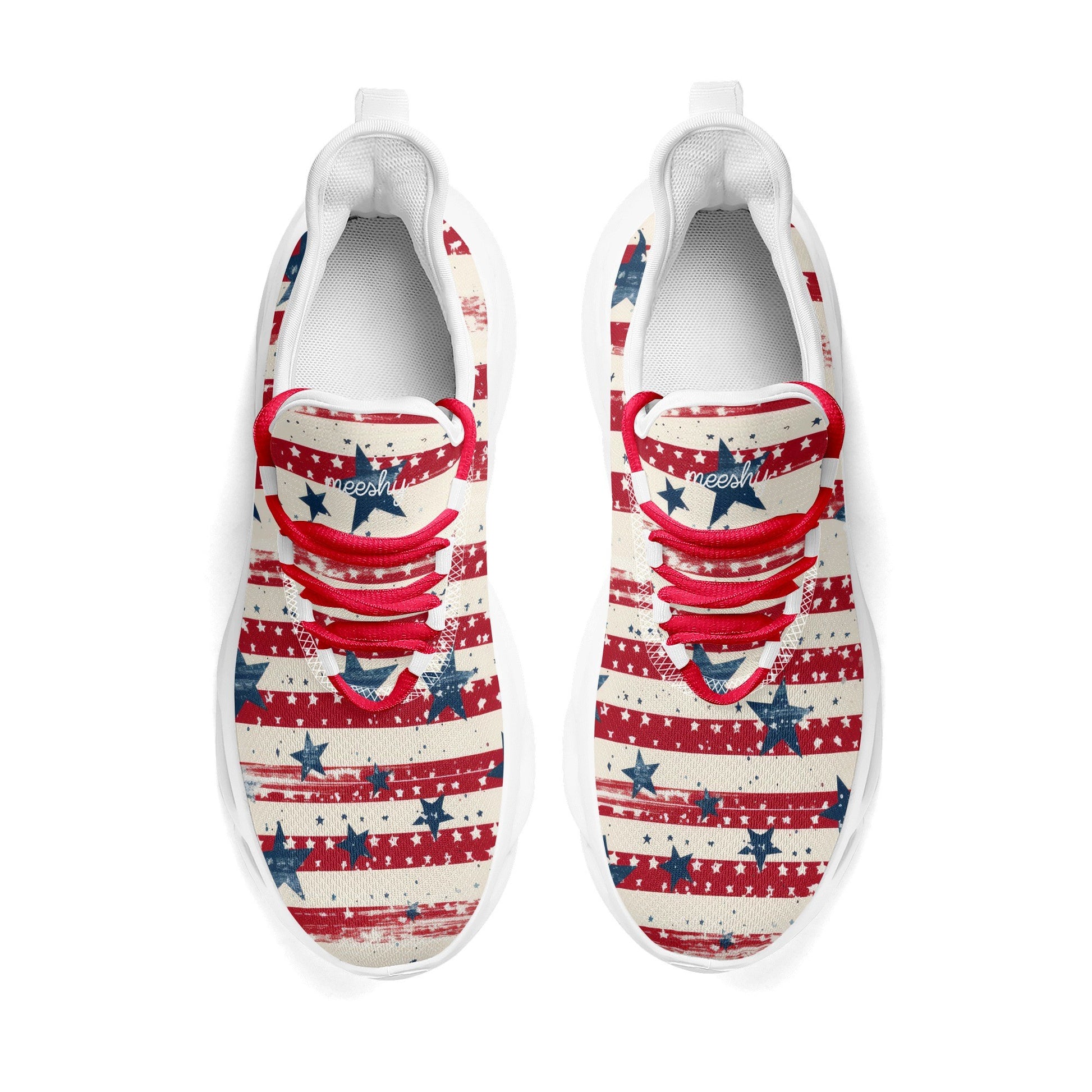 meeshy AIR Athletic Sneaker - Patriotic v1 - Herren Sneaker JLR Design