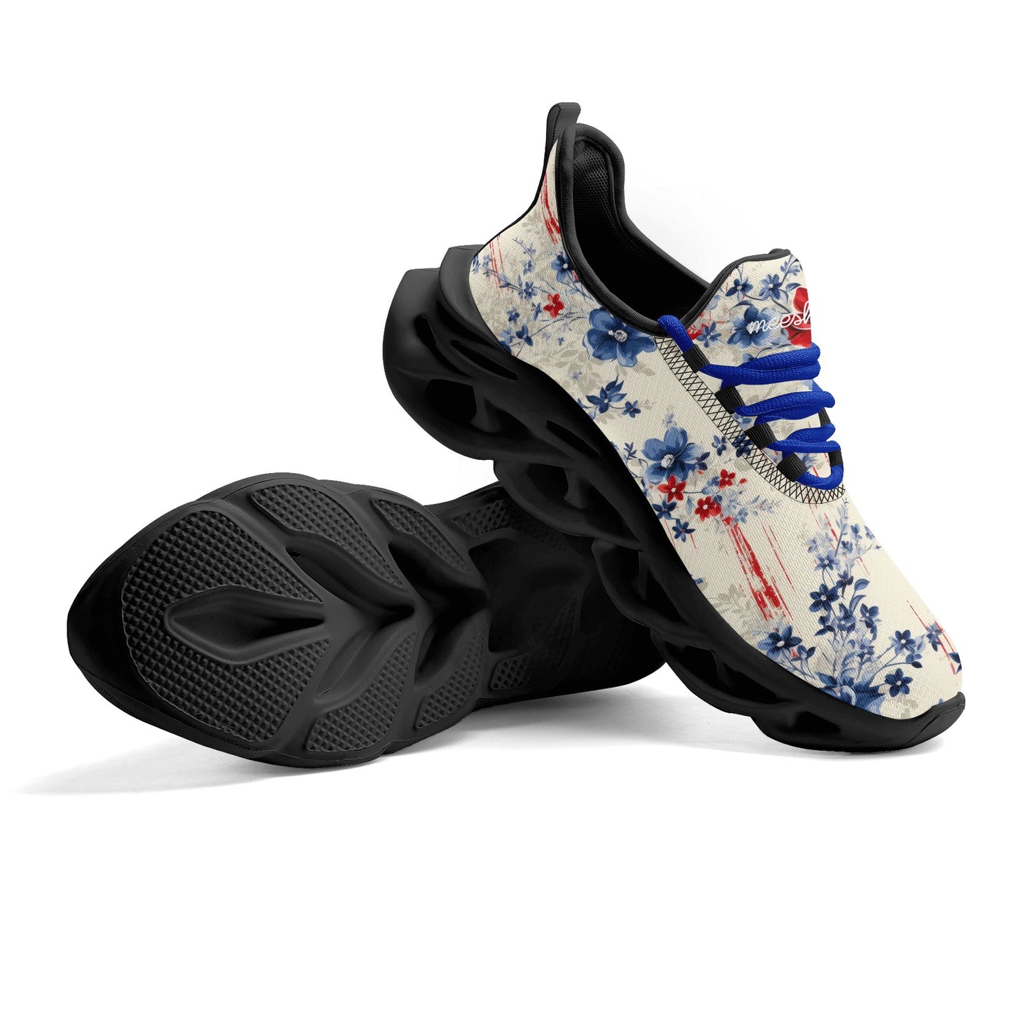 meeshy AIR Athletic Sneaker - Patriotic v2 - Damen Sneaker JLR Design