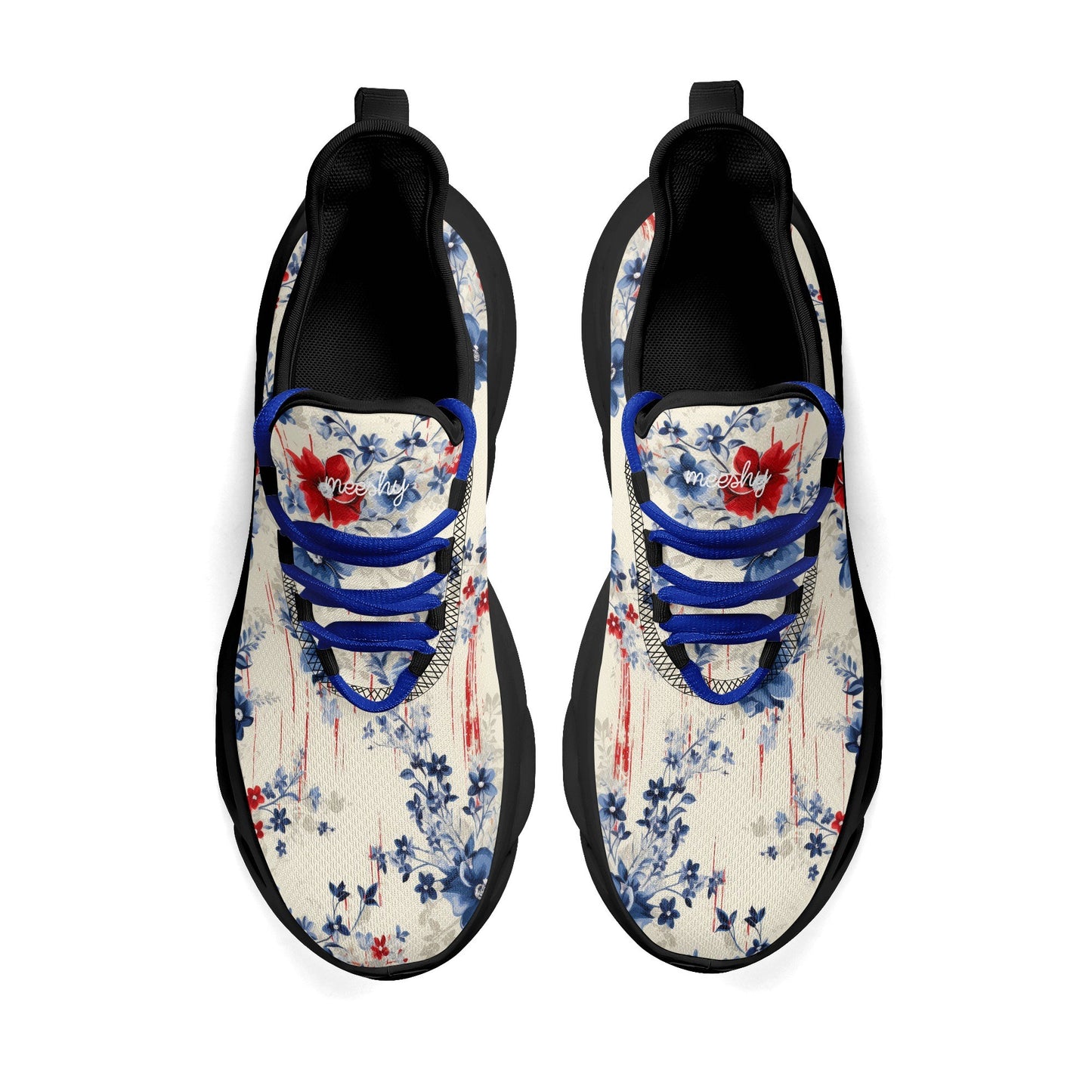 meeshy AIR Athletic Sneaker - Patriotic v2 - Damen Sneaker JLR Design