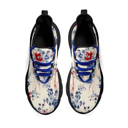 meeshy AIR Athletic Sneaker - Patriotic v2 - Damen Sneaker JLR Design