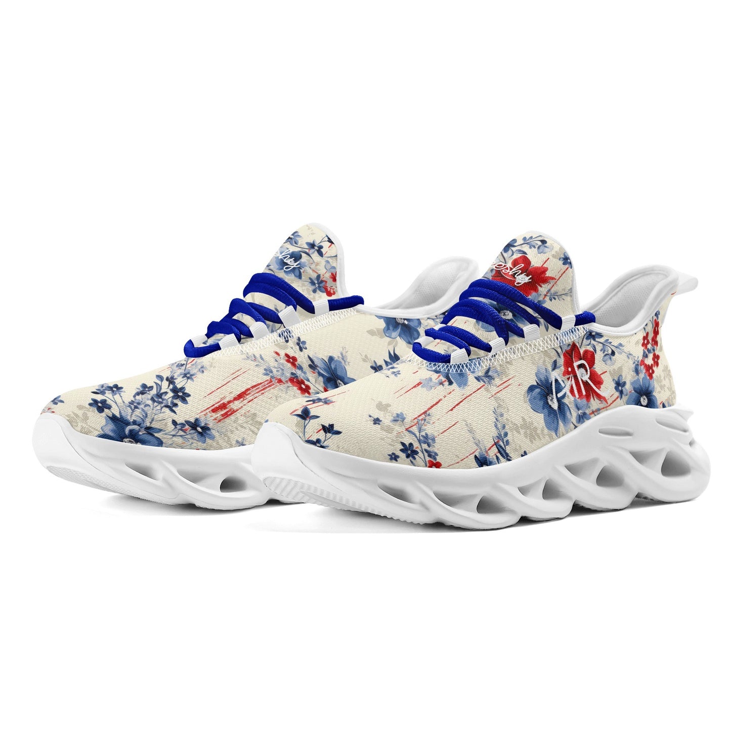 meeshy AIR Athletic Sneaker - Patriotic v2 - Damen Sneaker JLR Design