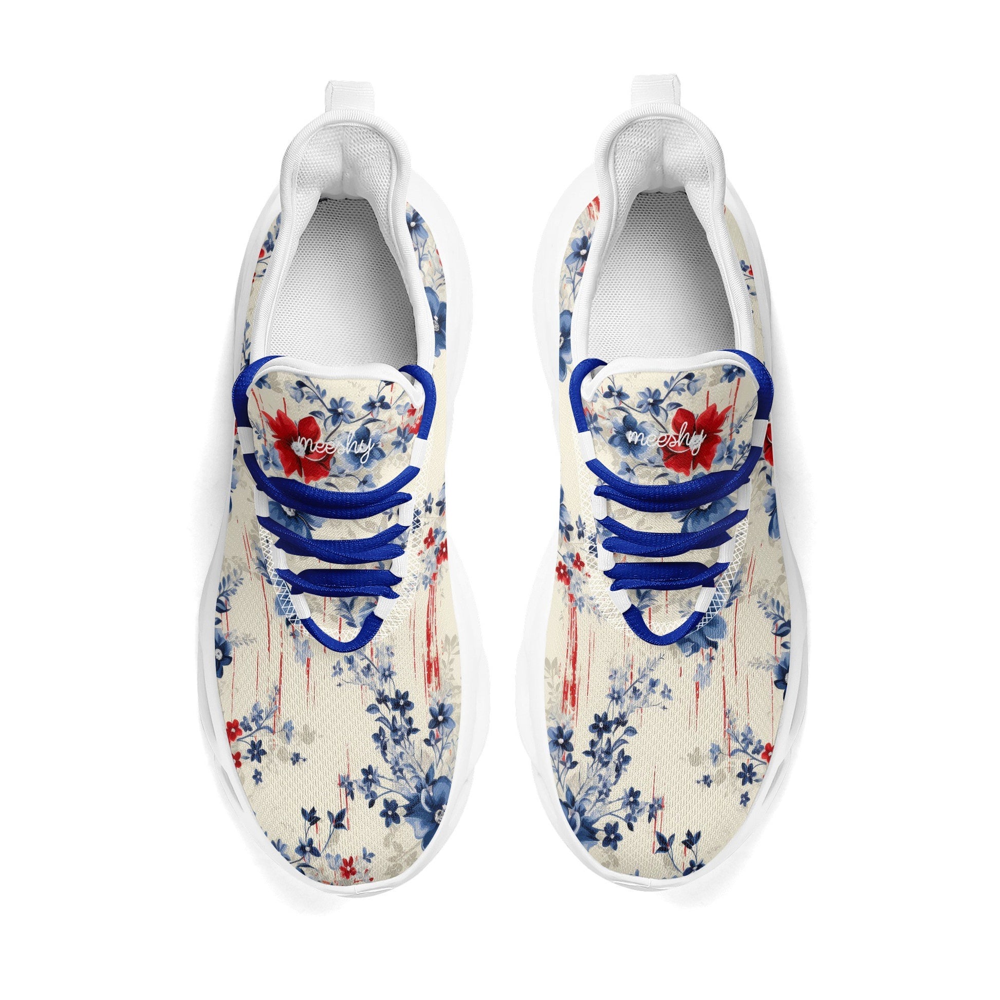 meeshy AIR Athletic Sneaker - Patriotic v2 - Damen Sneaker JLR Design