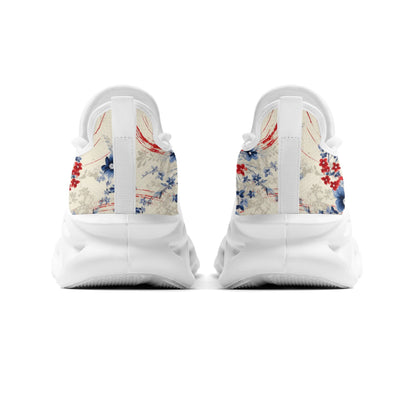 meeshy AIR Athletic Sneaker - Patriotic v2 - Damen Sneaker JLR Design