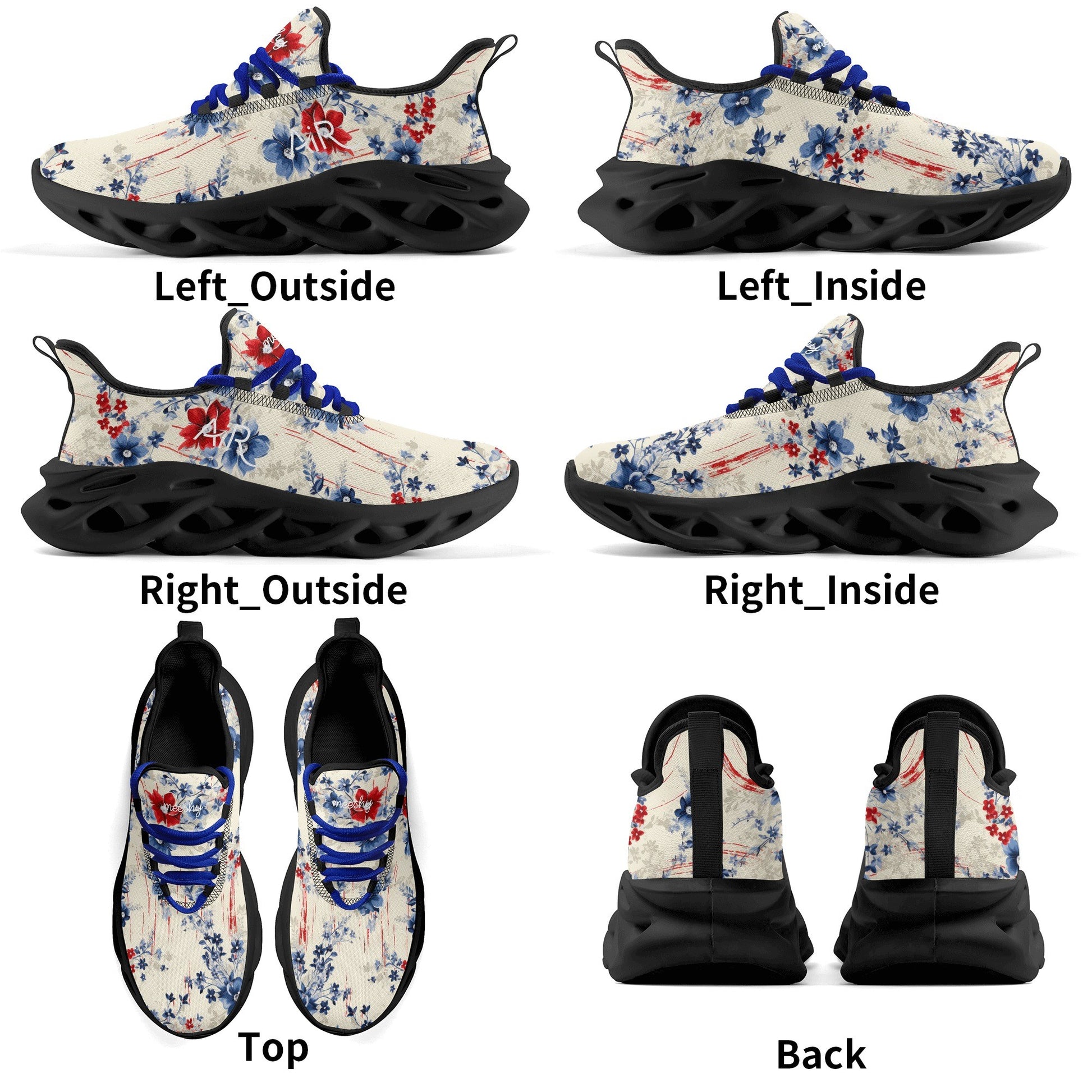 meeshy AIR Athletic Sneaker - Patriotic v2 - Herren Sneaker JLR Design