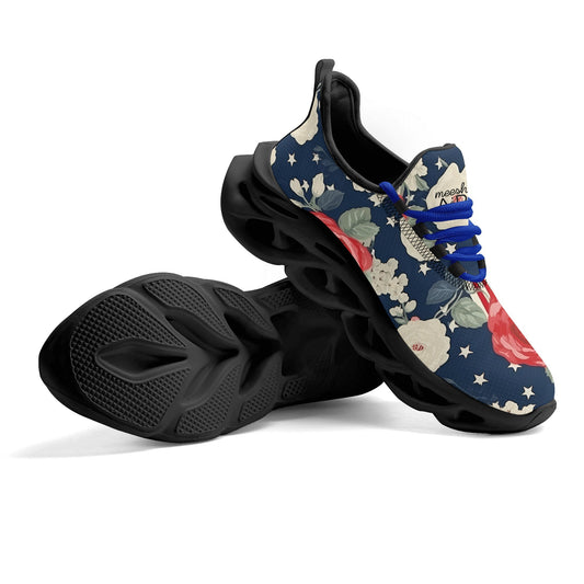 meeshy AIR Athletic Sneaker - Patriotic v3 - Damen Sneaker JLR Design