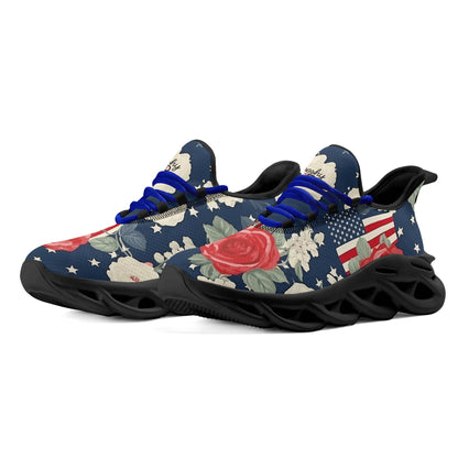 meeshy AIR Athletic Sneaker - Patriotic v3 - Damen Sneaker JLR Design