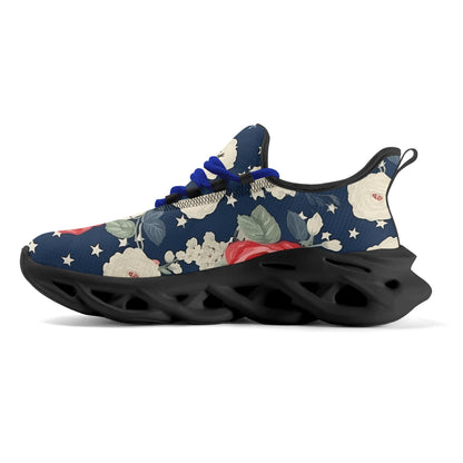 meeshy AIR Athletic Sneaker - Patriotic v3 - Damen Sneaker JLR Design
