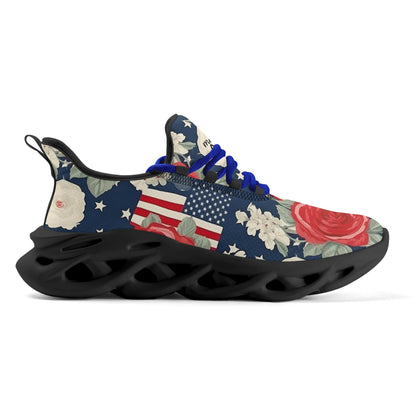 meeshy AIR Athletic Sneaker - Patriotic v3 - Damen Sneaker JLR Design