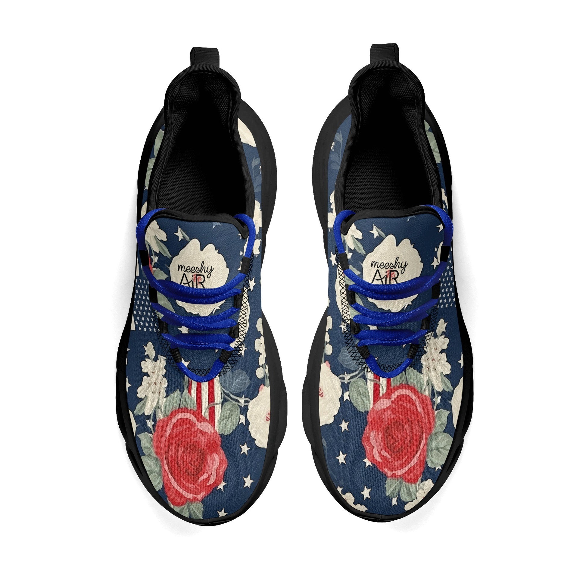 meeshy AIR Athletic Sneaker - Patriotic v3 - Damen Sneaker JLR Design