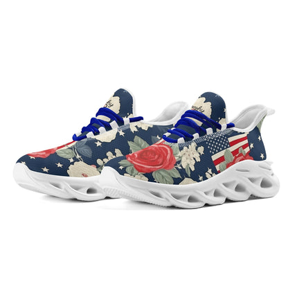 meeshy AIR Athletic Sneaker - Patriotic v3 - Damen Sneaker JLR Design