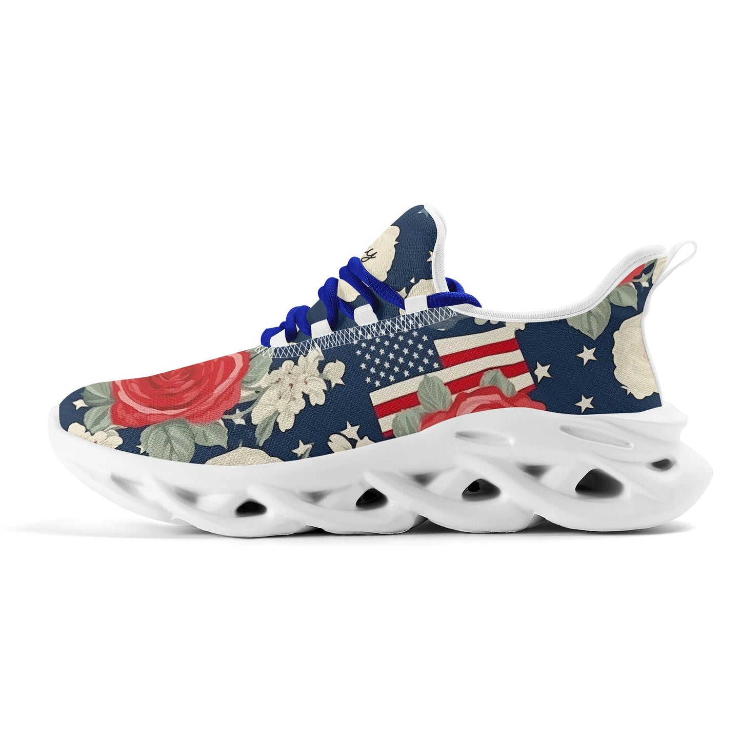 meeshy AIR Athletic Sneaker - Patriotic v3 - Damen Sneaker JLR Design