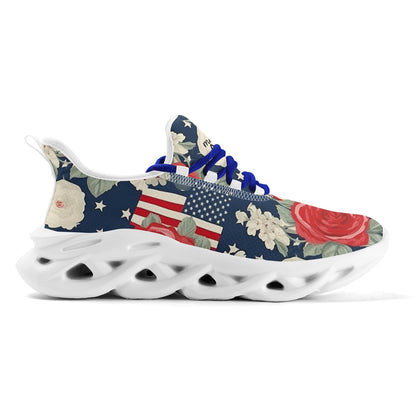 meeshy AIR Athletic Sneaker - Patriotic v3 - Damen Sneaker JLR Design