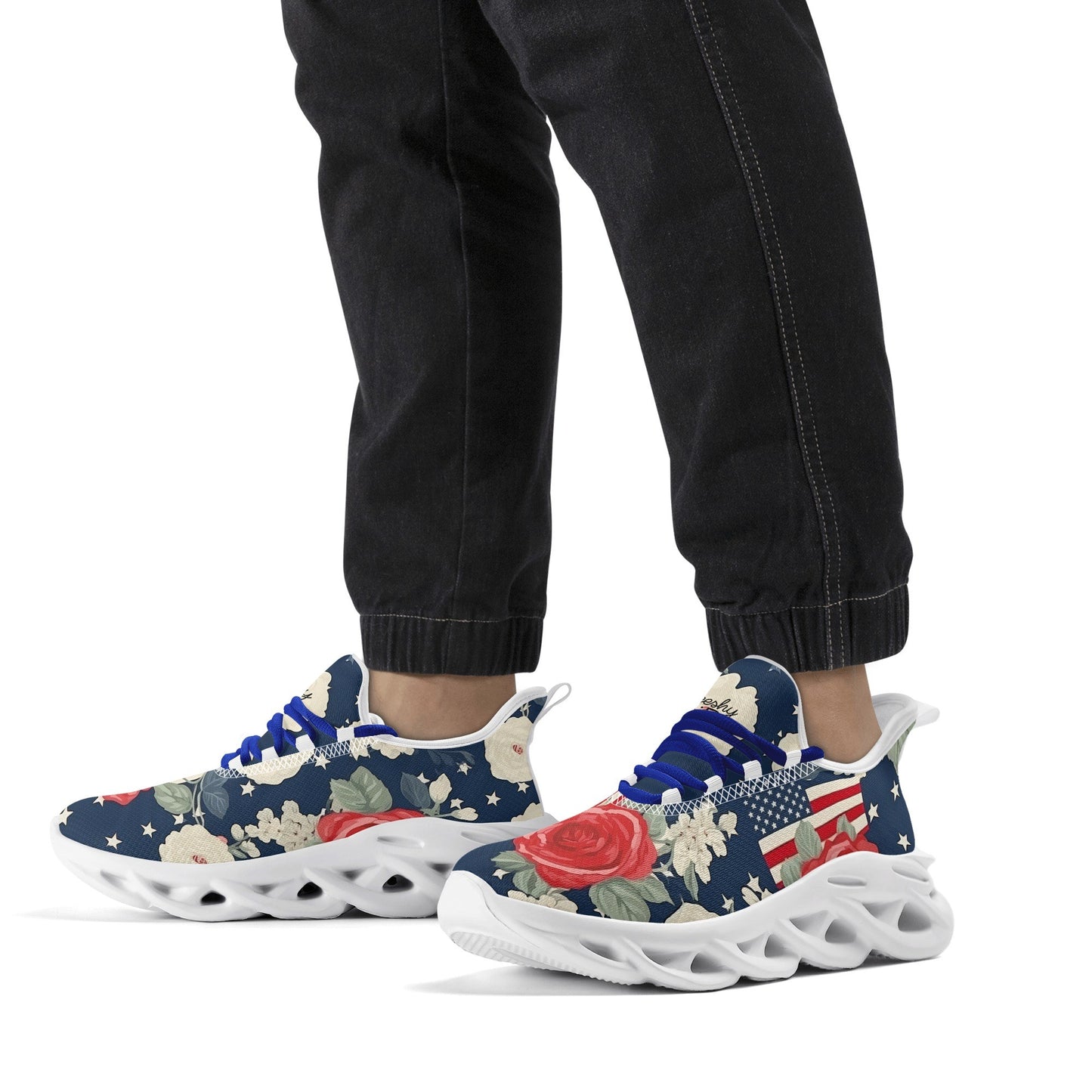 meeshy AIR Athletic Sneaker - Patriotic v3 - Herren Sneaker JLR Design