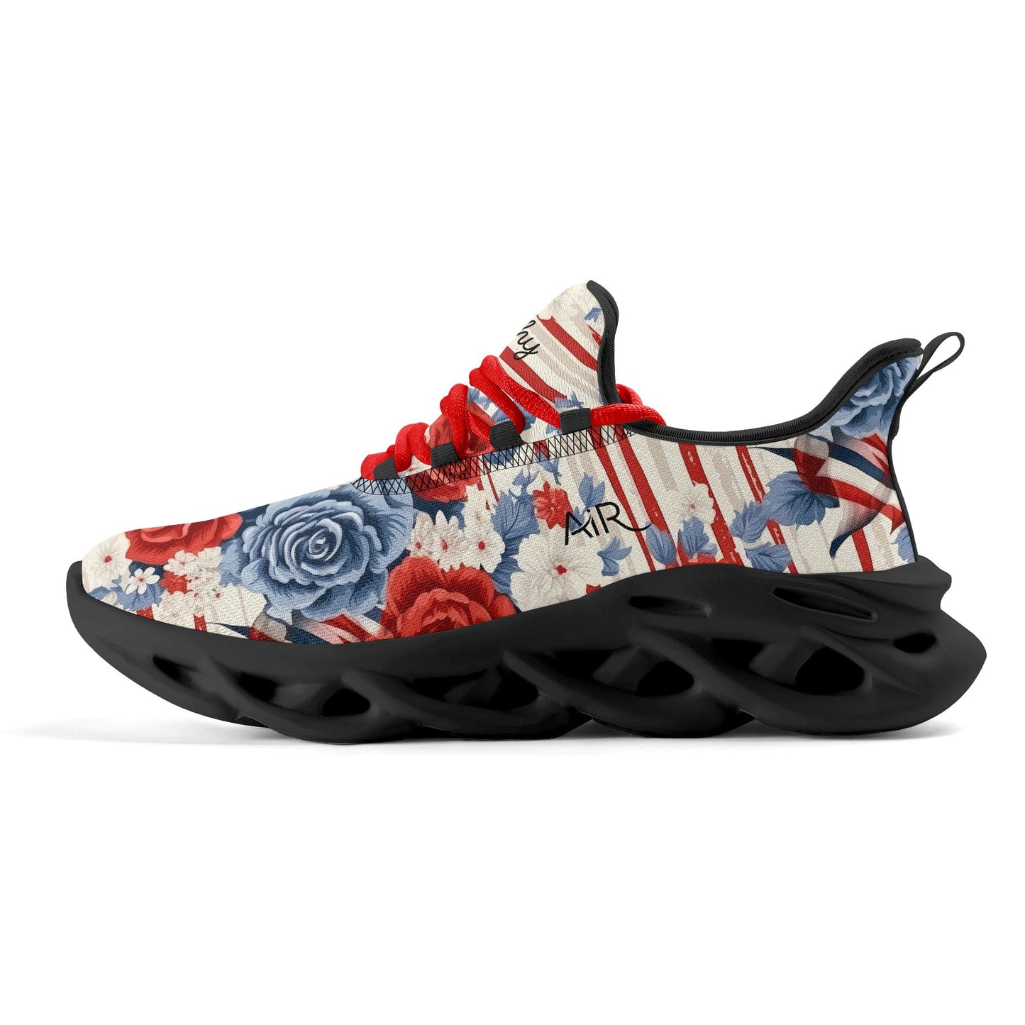 meeshy AIR Athletic Sneaker - Patriotic v4 - Damen Sneaker JLR Design