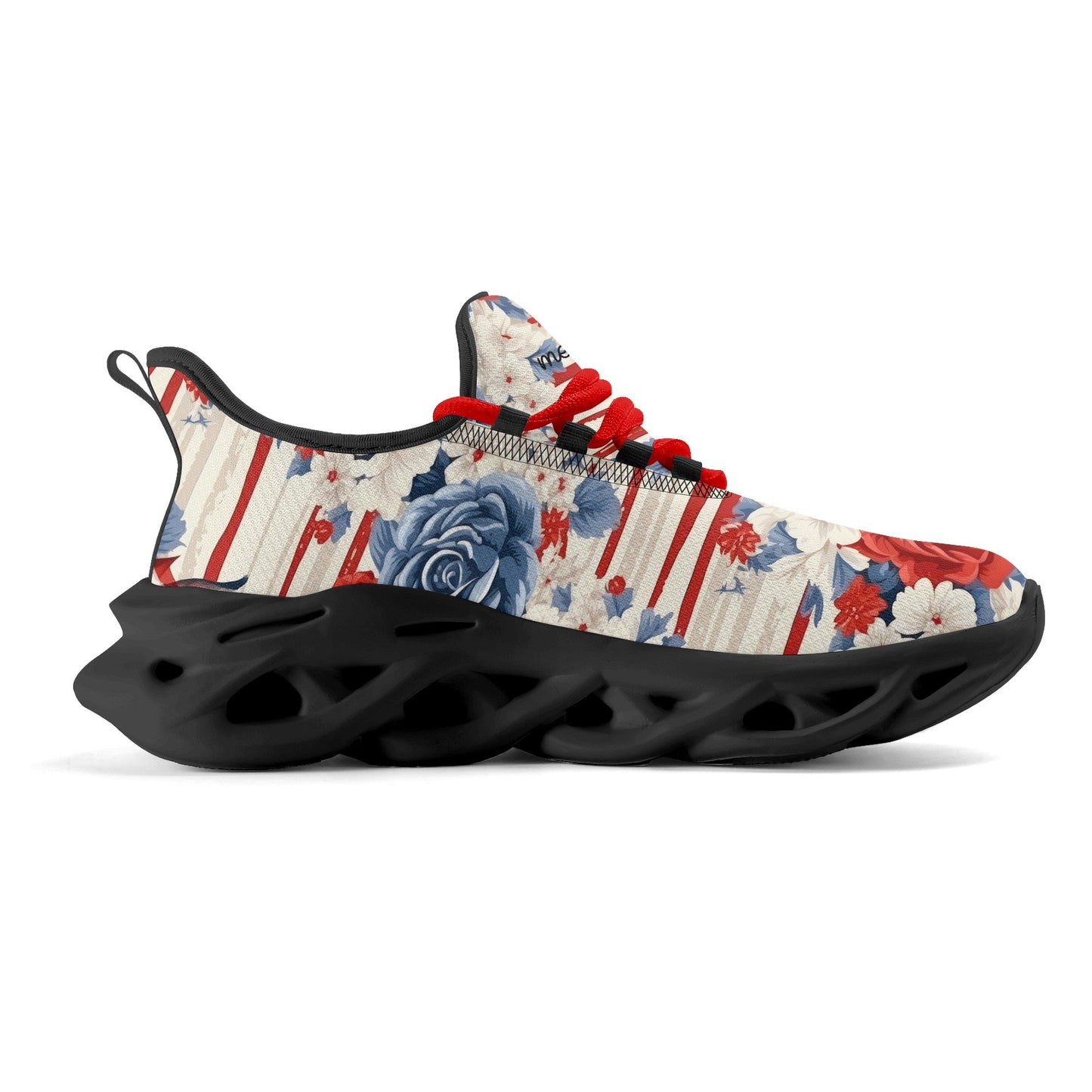 meeshy AIR Athletic Sneaker - Patriotic v4 - Damen Sneaker JLR Design