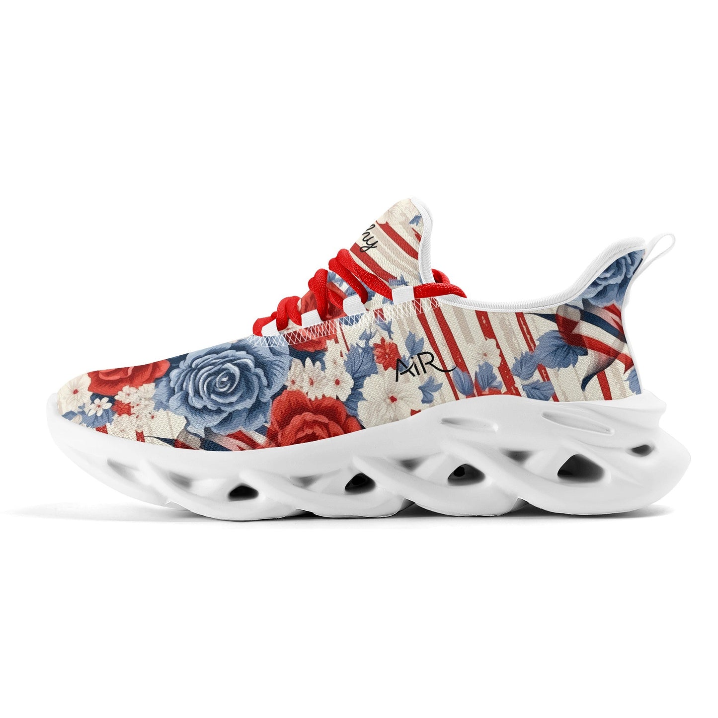 meeshy AIR Athletic Sneaker - Patriotic v4 - Damen Sneaker JLR Design