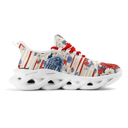 meeshy AIR Athletic Sneaker - Patriotic v4 - Damen Sneaker JLR Design