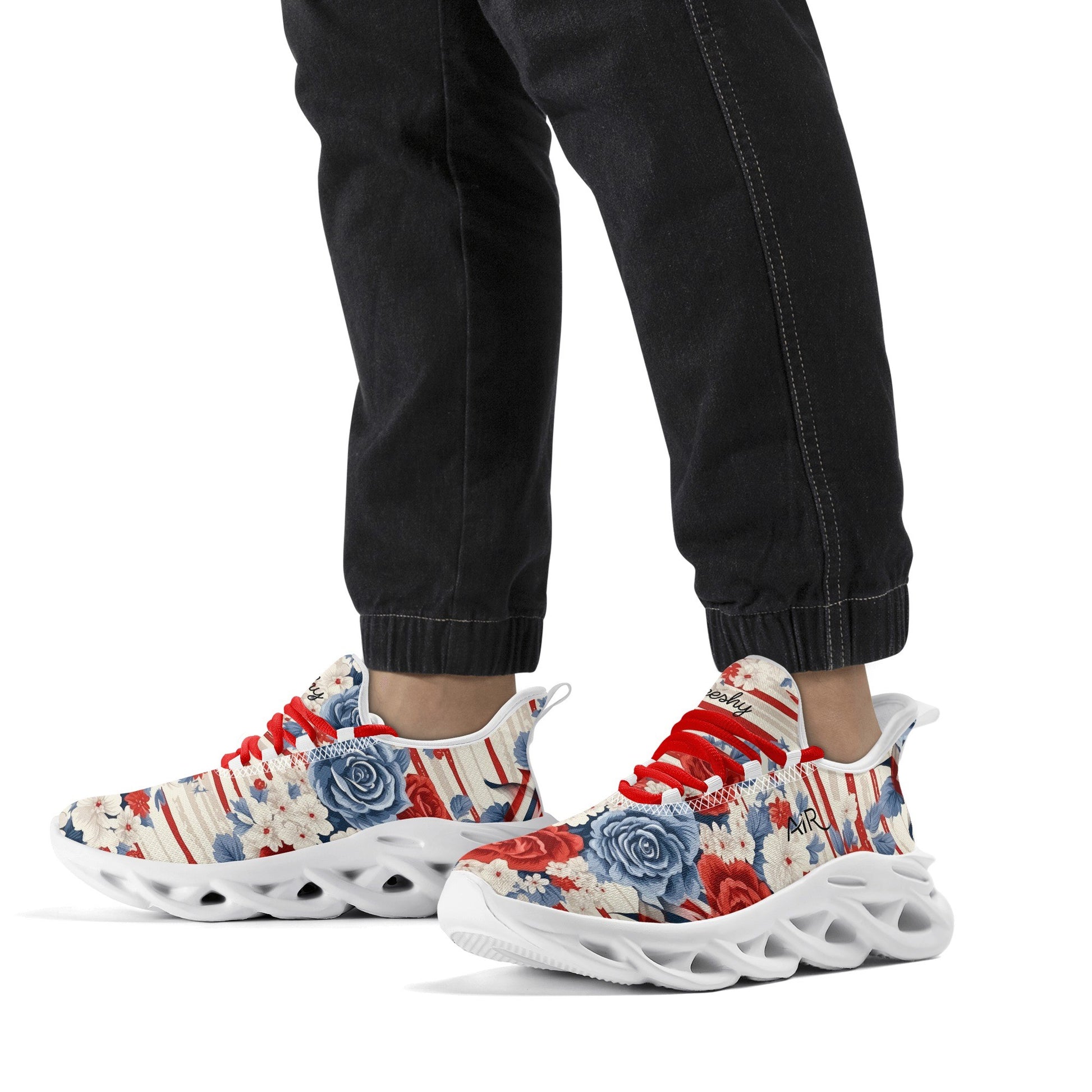meeshy AIR Athletic Sneaker - Patriotic v4 - Herren Sneaker JLR Design